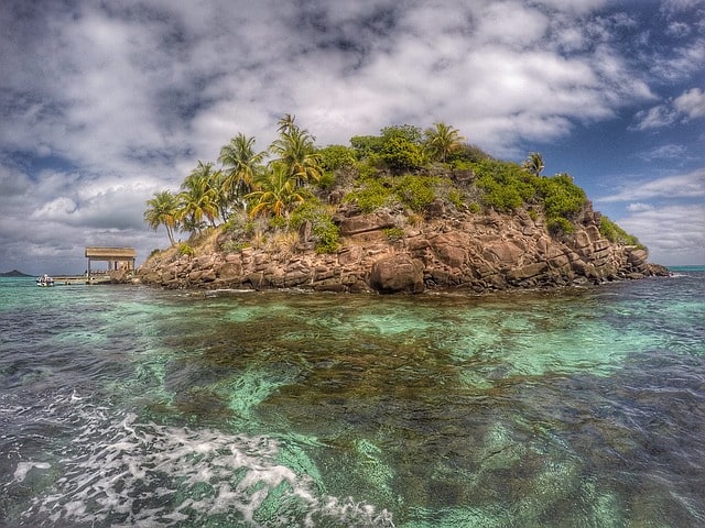島の写真