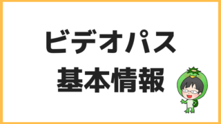 ビデオパスのメリット・デメリット