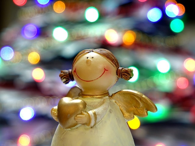 クリスマスの人形(女の子)